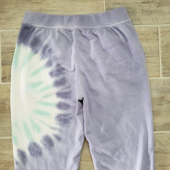 WildFox Spun Tie Dye Tapered Sweat Joggers Pants S - Picture 4 of 7